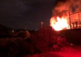 اندلاع حريق في محطة كهرباء وادي جيلو