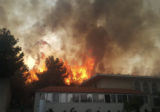 حريق كبير في بلدة المشرف الشوفية والاهالي يناشدون الجيش التدخل بالطوافات