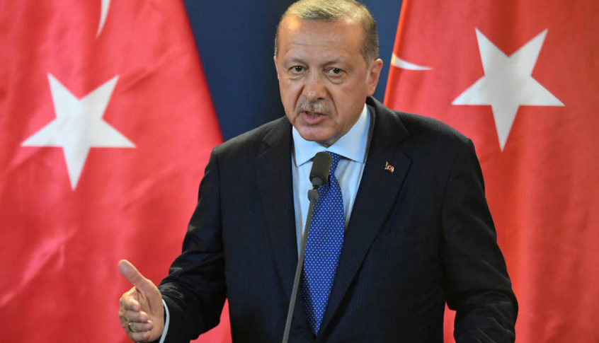 اردوغان: تركيا متمسكة بحقوقها السيادية ولن تخضع لأحد