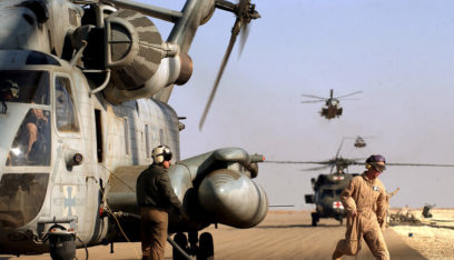 وصول 500 آلية عسكرية أميركية إلى قاعدة عين الأسد في الأنبار