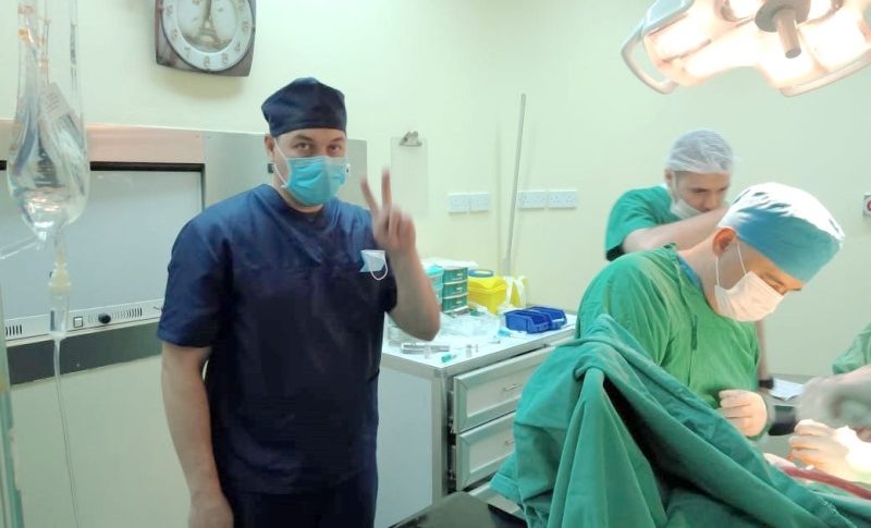 فريق طبي وأدوية من كازاخستان لمستشفى صيدا الحكومي