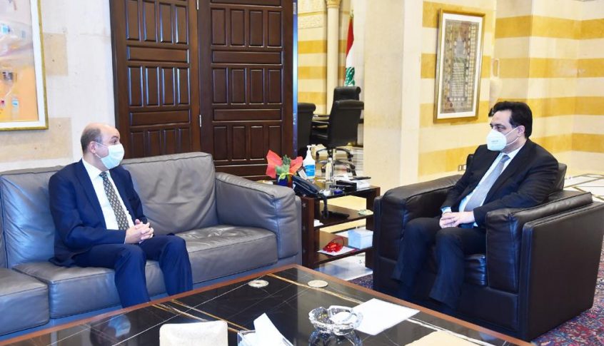سفير تركيا في لبنان بعد لقائه دياب: مستعدون للمساعدة في إعادة ترميم مبنى بلدية طرابلس والسراي والمحكمة الشرعية
