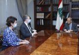الرئيس عون عرض مع دوريل العلاقات اللبنانية الفرنسية