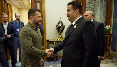 رئيس الوزراء العراقي يلتقي زيلينسكي في مدينة جدّة
