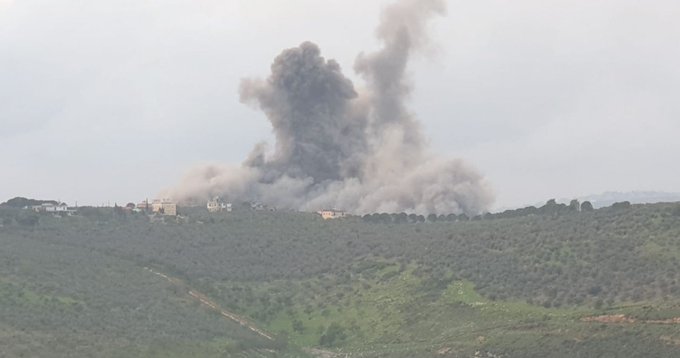 مراسل المنار : قصف مدفعي اسرائيلي يستهدف أطراف بلدة كفرشوبا
