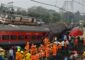 حادث تصادم بين قطارين في الهند