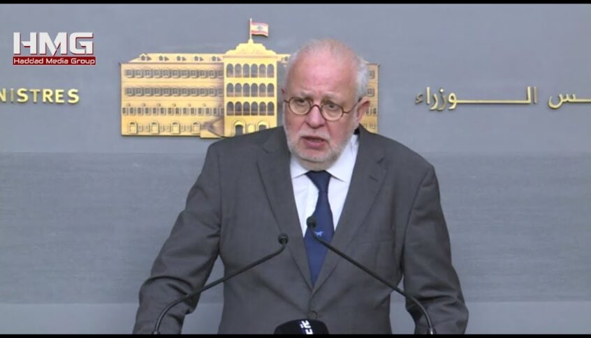نصار لـ “سكاي نيوز”: أكدتُ لنظيري الأردني ان لبنان مستعد للقيام بكل ما يلزم لتفعيل التعاون الأمني مع الأردن