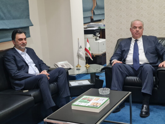 الحاج استقبل منيمنة: منفتحون على مختلف الأفكار والمبادرات لتطوير القطاع وتحسين جودة الخدمات